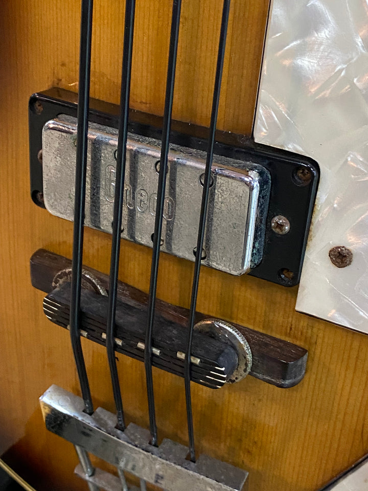 Greco 1972-74 "Gneco era" VB-360 Violin Bass w/case | Sunburst ***pre loved***