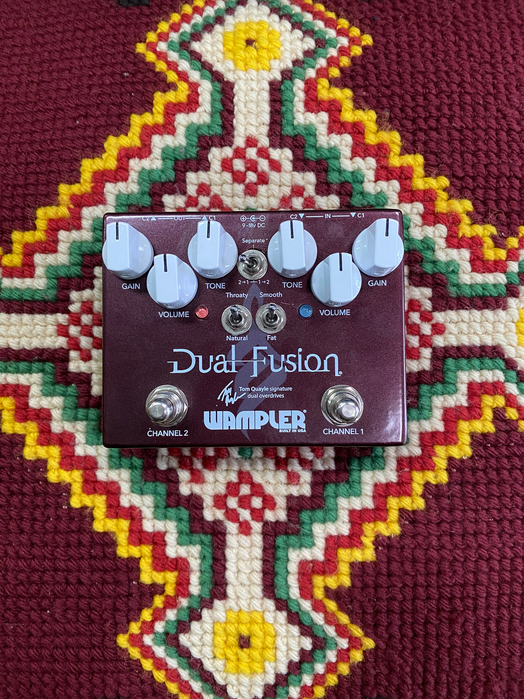 Wampler Dual Fusion Tom Quayle Overdrive ***Pre Loved***