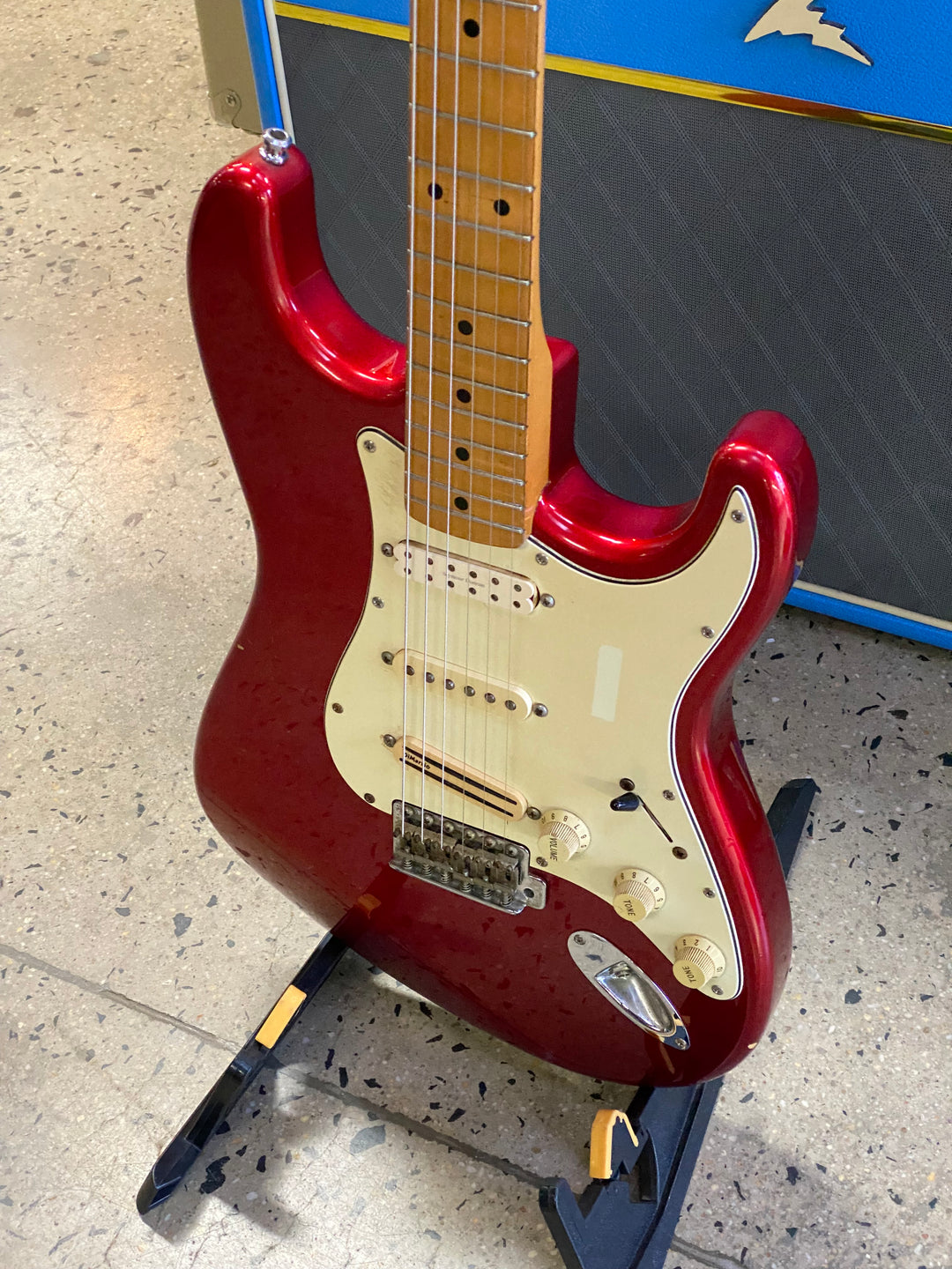 Fender MIJ 93-94 Strat W/mods Red ***Pre Loved***