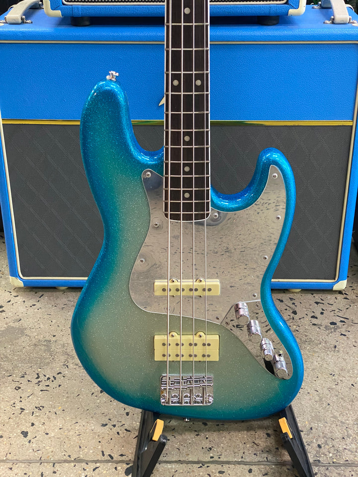 Fender Limited Player Plus x Blu DeTiger Jazz Bass | Sky Burst Sparkle