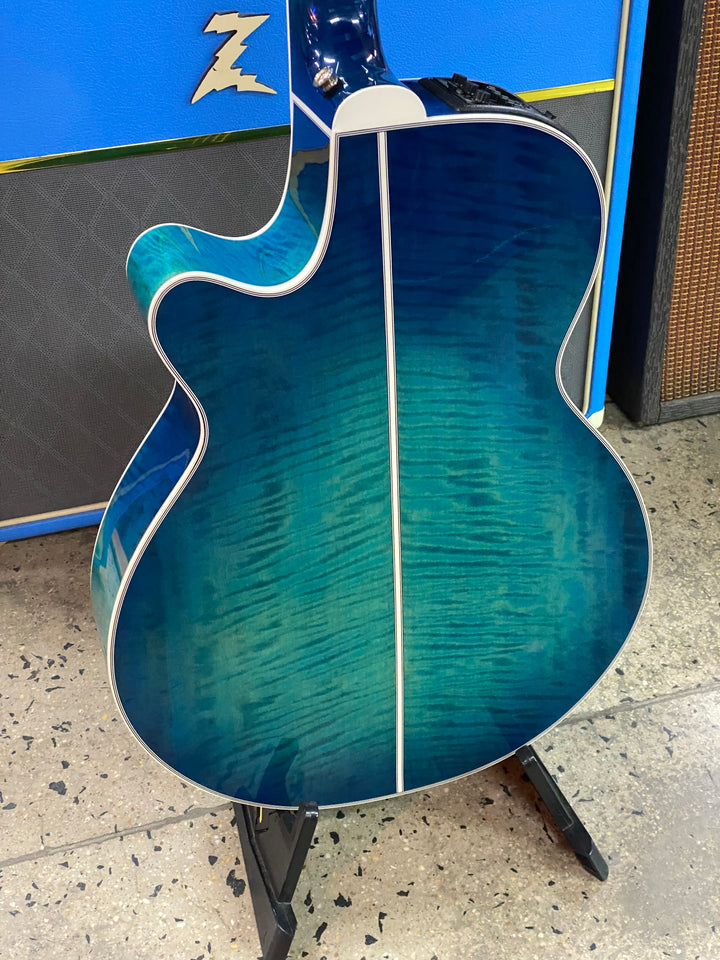 Takamine 2016 MIJ TDP181AC Blue Burst w/case ***pre loved***
