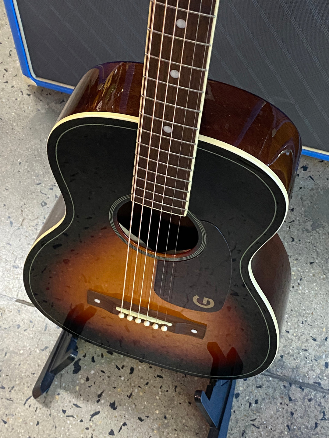 Gretsch Jim Dandy Parlor LTD Solid Top | Heritage Burst