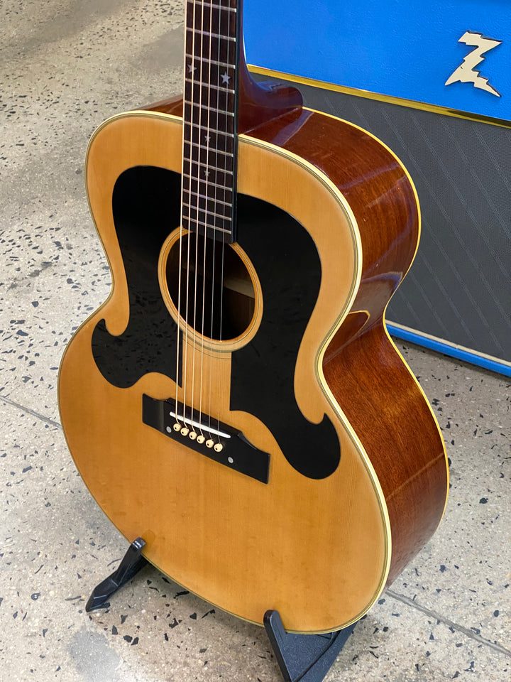 Morris WJ-25 Natural Double Pickguard W/Case | Natural ***pre loved***