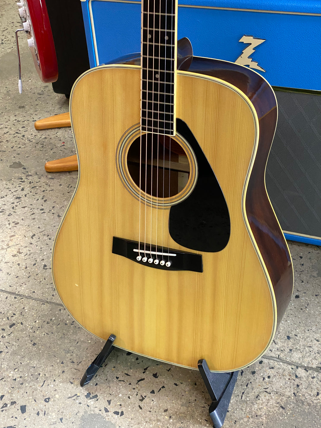 Yamaha MIJ Late 70s FG-201B wcase | Natural ***pre loved***