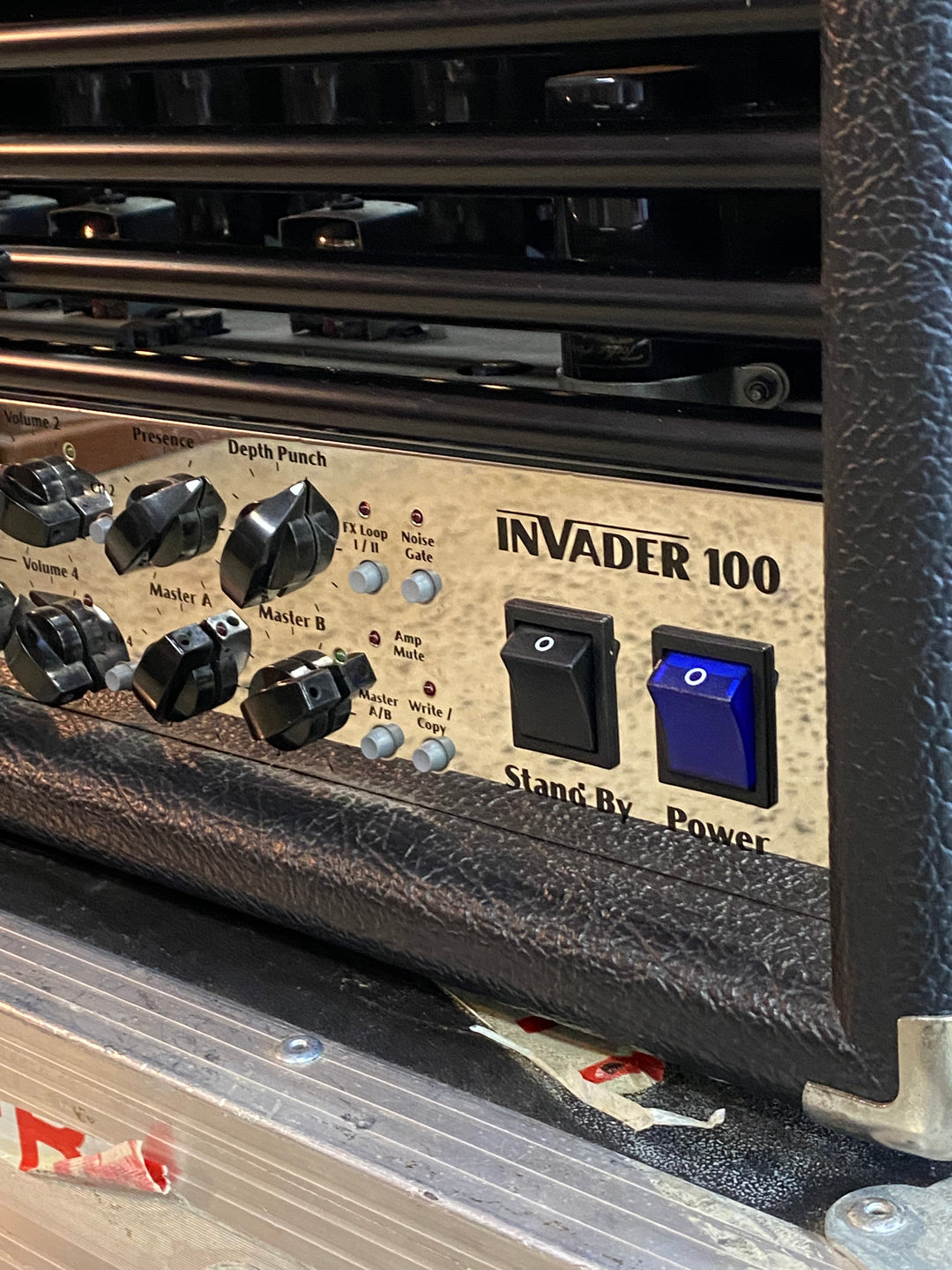 ENGL Invader 100W 4Ch Head W/footswitch and tour case ***pre loved***