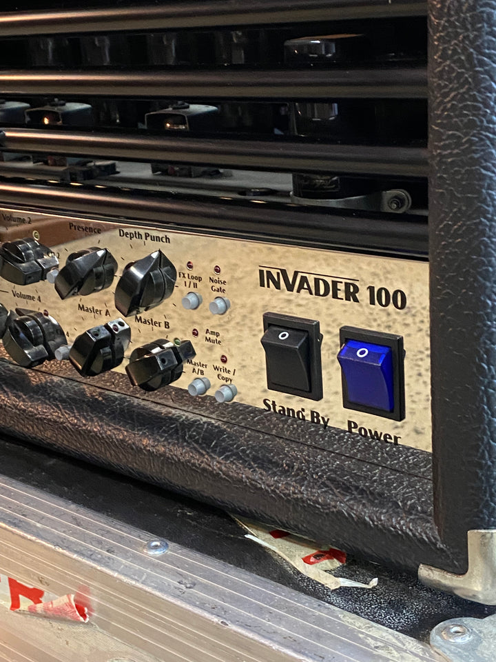 ENGL Invader 100W 4Ch Head W/footswitch and tour case ***pre loved***
