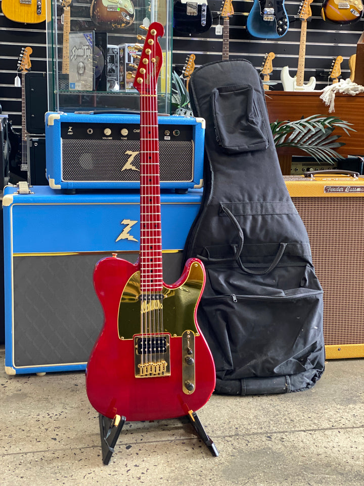 Bill Lawrence Tele MIJ BKIM-60G Okuika Model w/bag | Red ***Pre Loved***