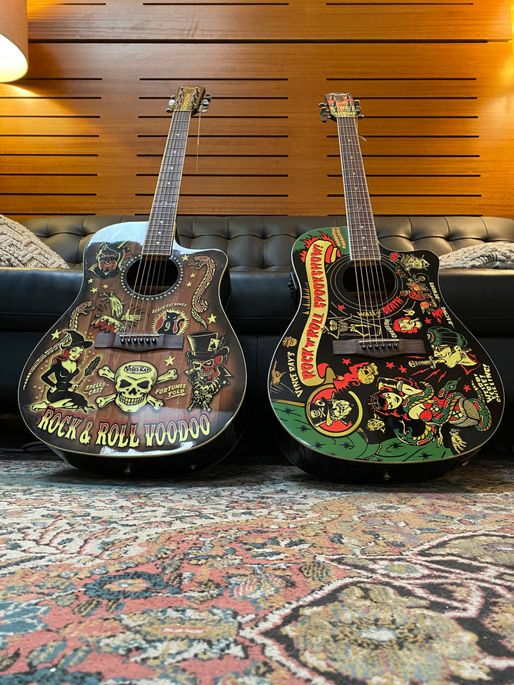 Fender Vince Ray - Voodoo & Spookshow Acoustics ***pre loved***