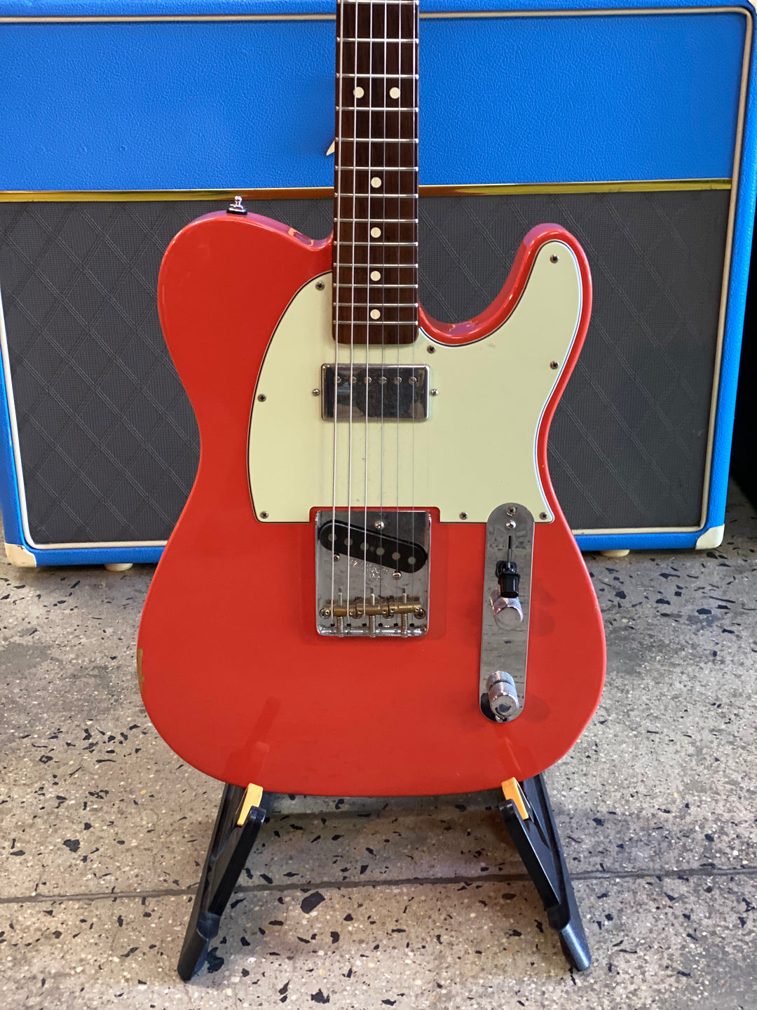 Fender 1997 California Telecaster Fiesta Red Modded w/Case ***Pre Loved***