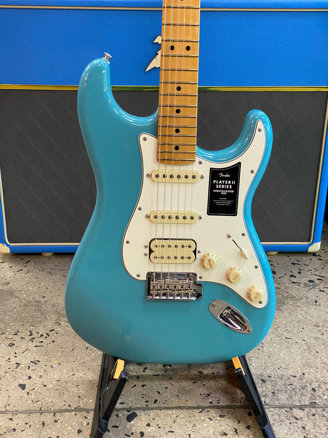 Fender Player II Stratocaster HSS | Aquatone Blue