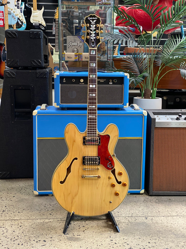 Epiphone MIK 2005 Sheraton II w/case | Natural ***Pre Loved***