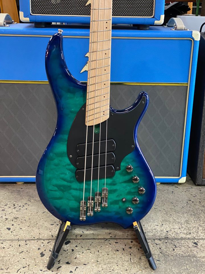Dingwall Combustion 4 Electric Bass w/case | Whalepool Burst ***pre loved***