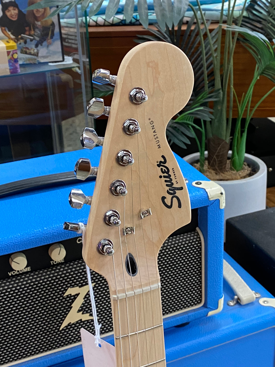 Squier FSR Sonic Mustang | Shell Pink