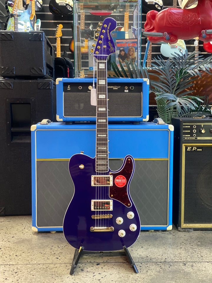 Squier by Fender Paranormal Troublemaker Tele | Purple Metallic
