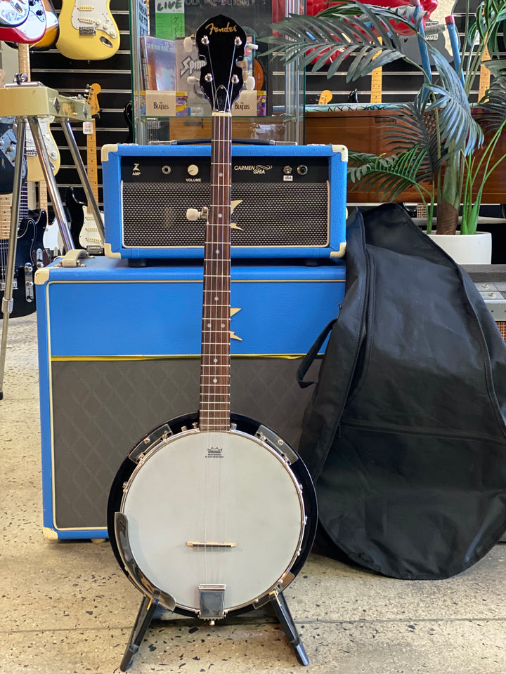 Fender 5 String Banjo Closed Back with bag ***Pre Loved***