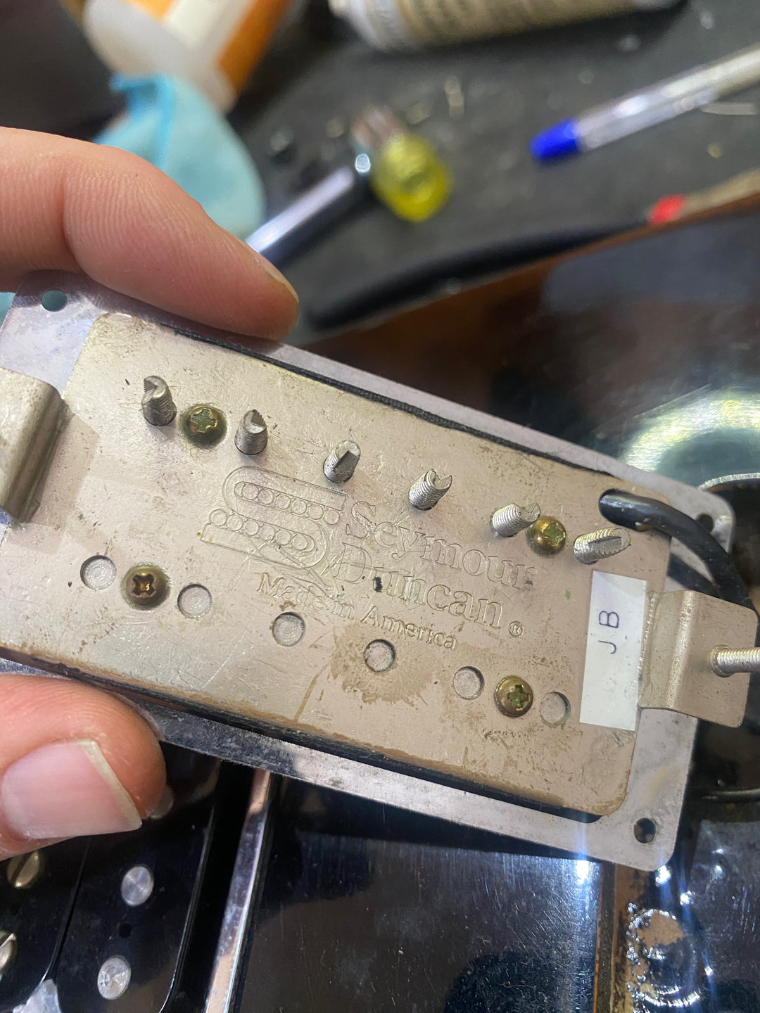 Fernandes 80s BSV Flying V *modded* w/bag | Black ***pre loved***