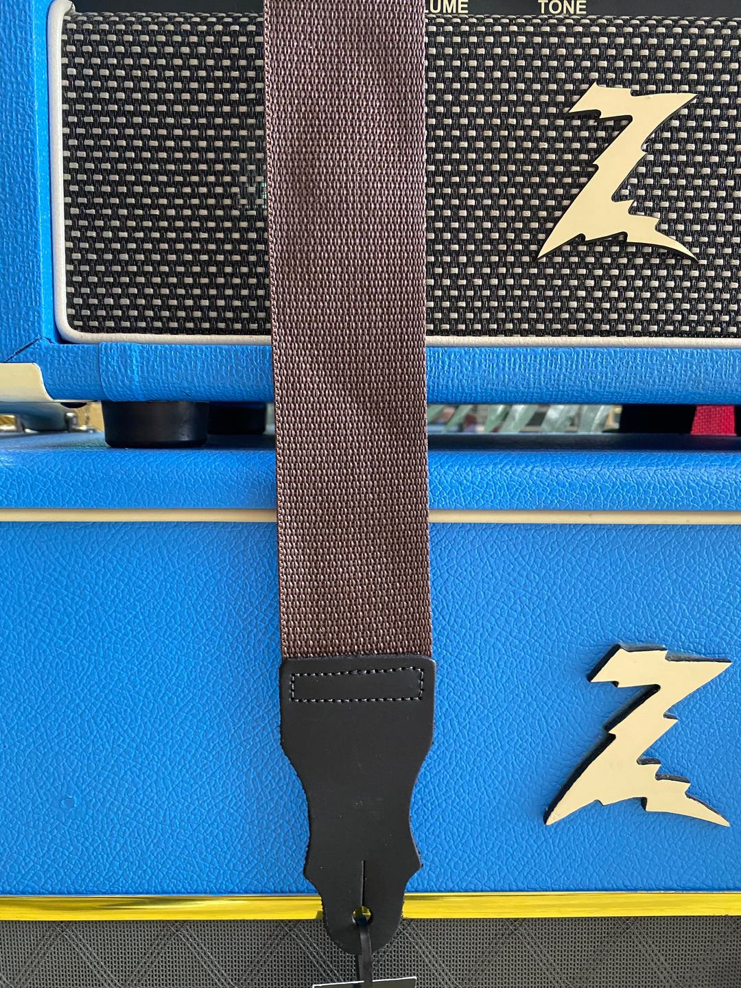 Franklin Chocolate Poly Web Strap