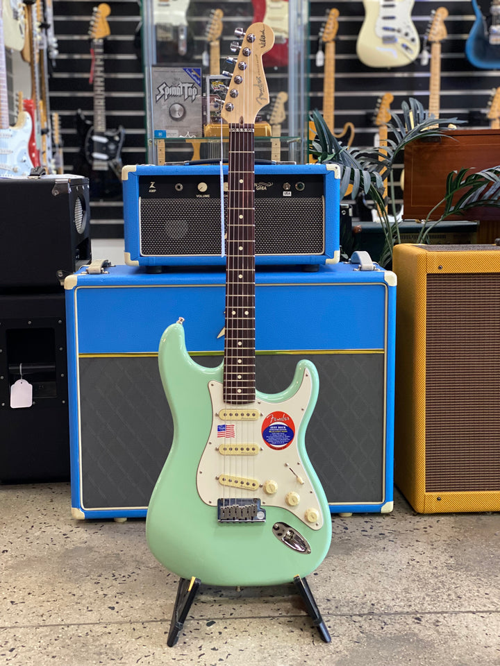 Jeff Beck Stratocaster Rosewood Fingerboard | Surf Green