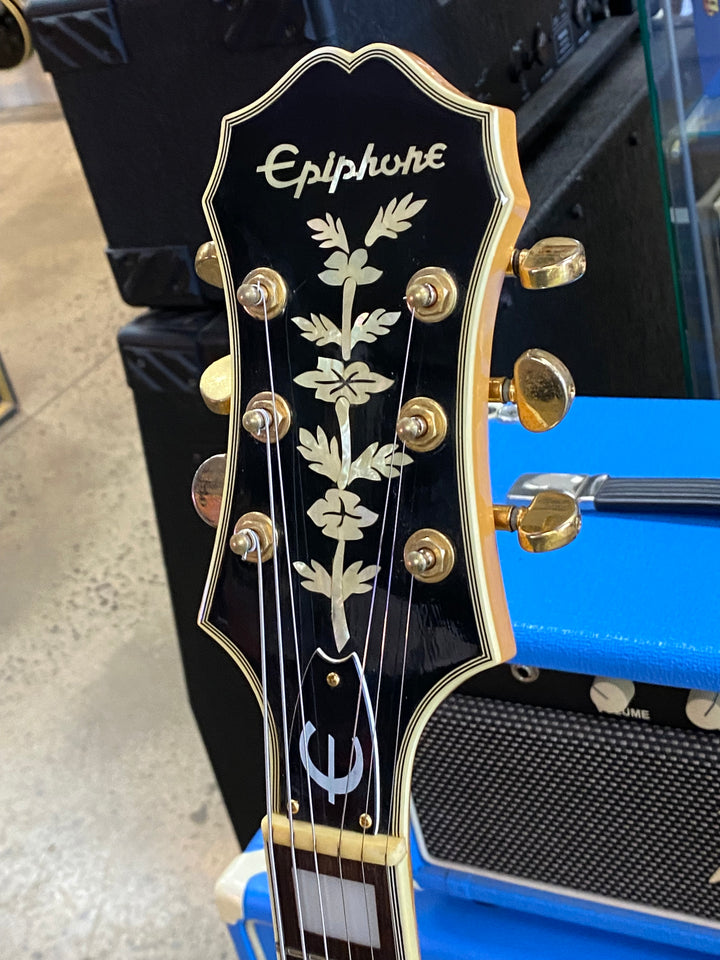 Epiphone 2000 MIK Zephyr Blues Deluxe w/case | Natural ***pre loved***