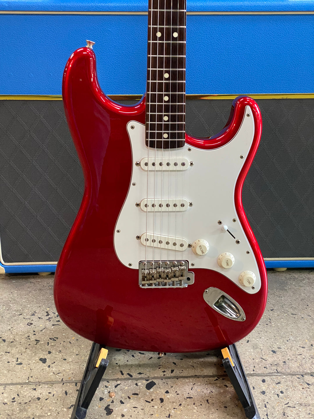 Fender CIJ 2004-05 ST-STD Stratocaster w/bag | Candy Apple Red ***pre loved***