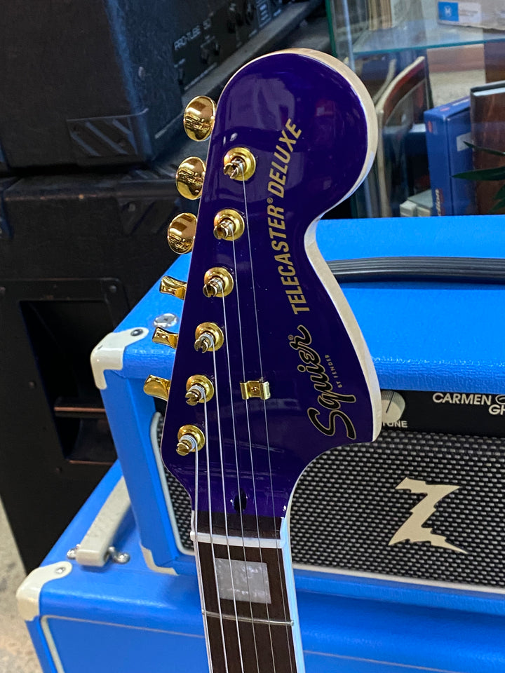 Squier by Fender Paranormal Troublemaker Tele | Purple Metallic