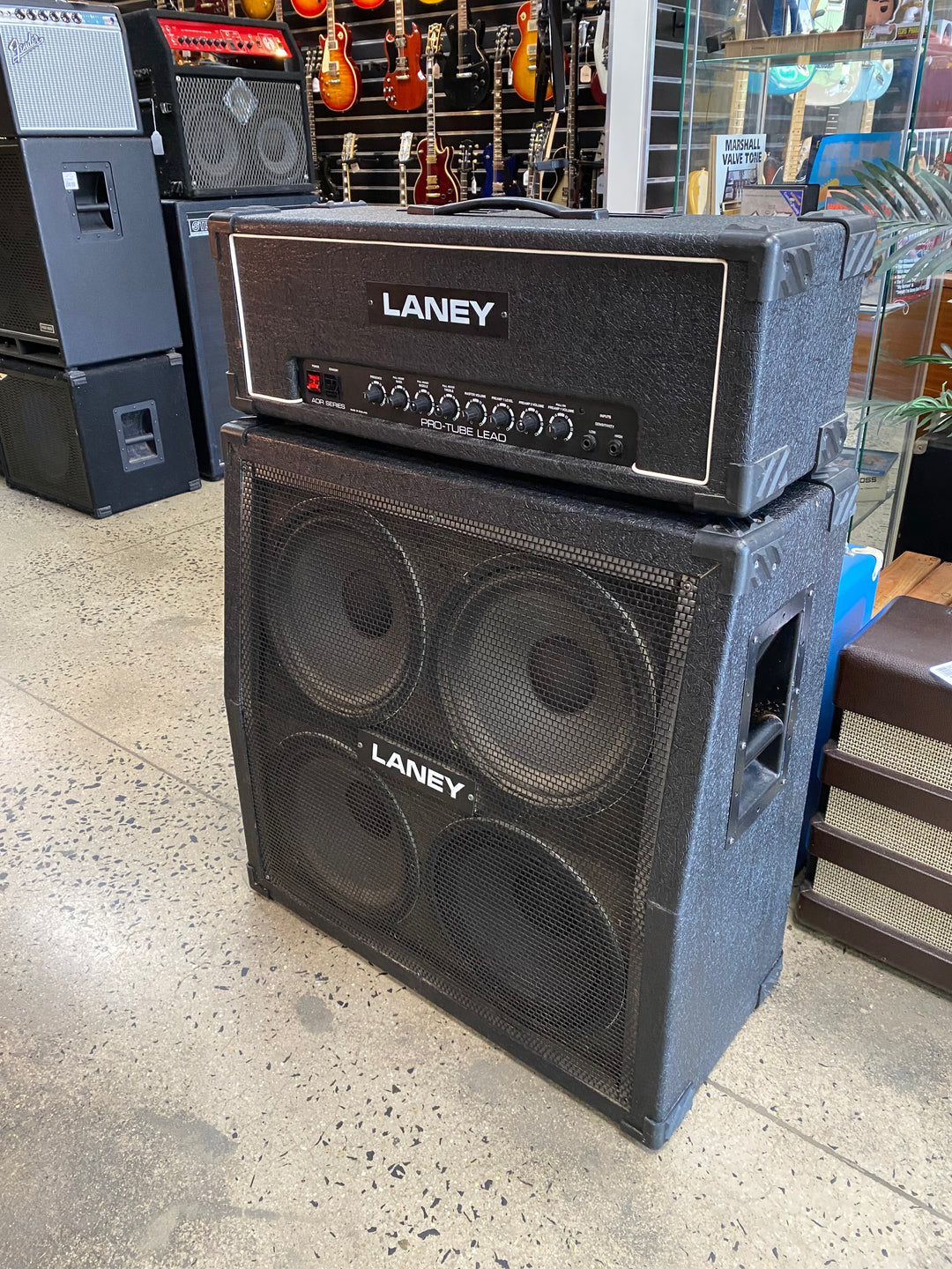 Laney AOR 50w Head and 4x12 Matching Box