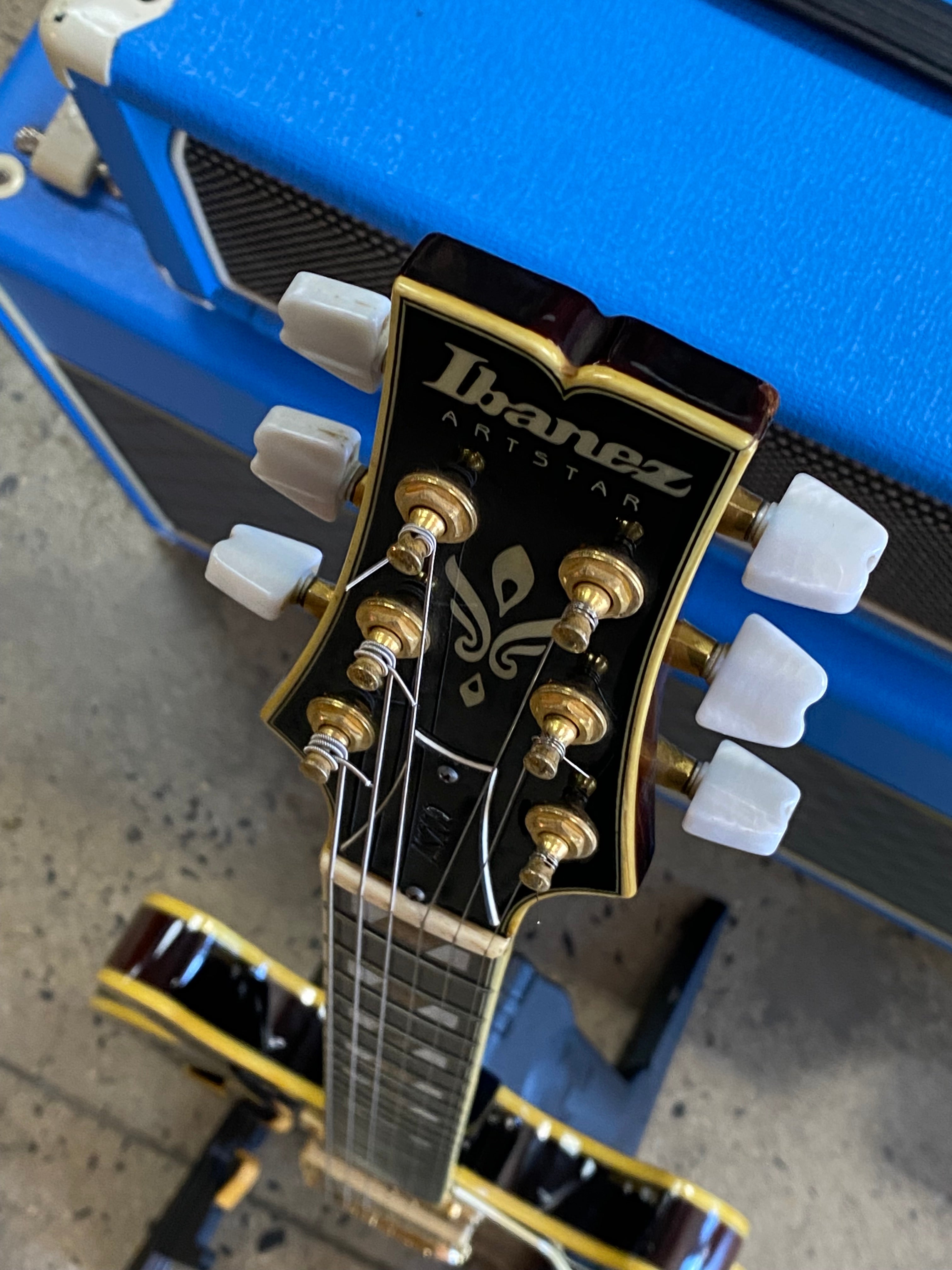 Ibanez 1993 AS-200 Artstar Semi Hollow Electric w/case | Tobacco