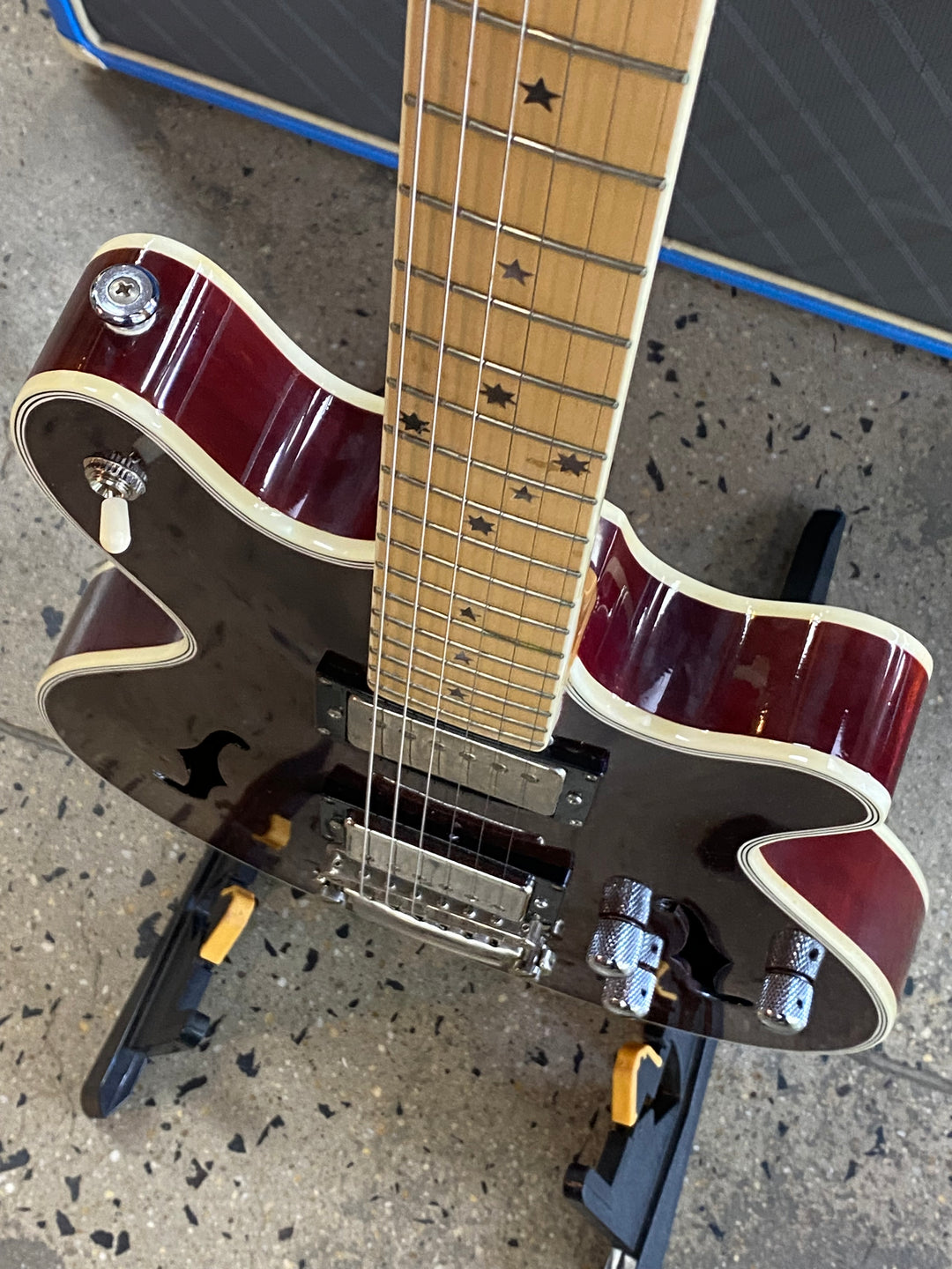Maton 2013 BB1200 Custom Build Maple Fretboard Lollar Pickups W/case ***Pre Loved***