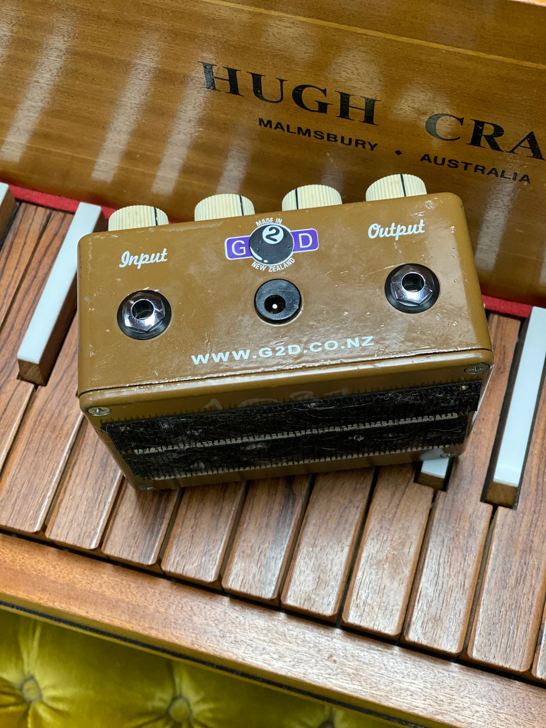 G2D Cream Tone Overdrive Pedal ***pre loved***