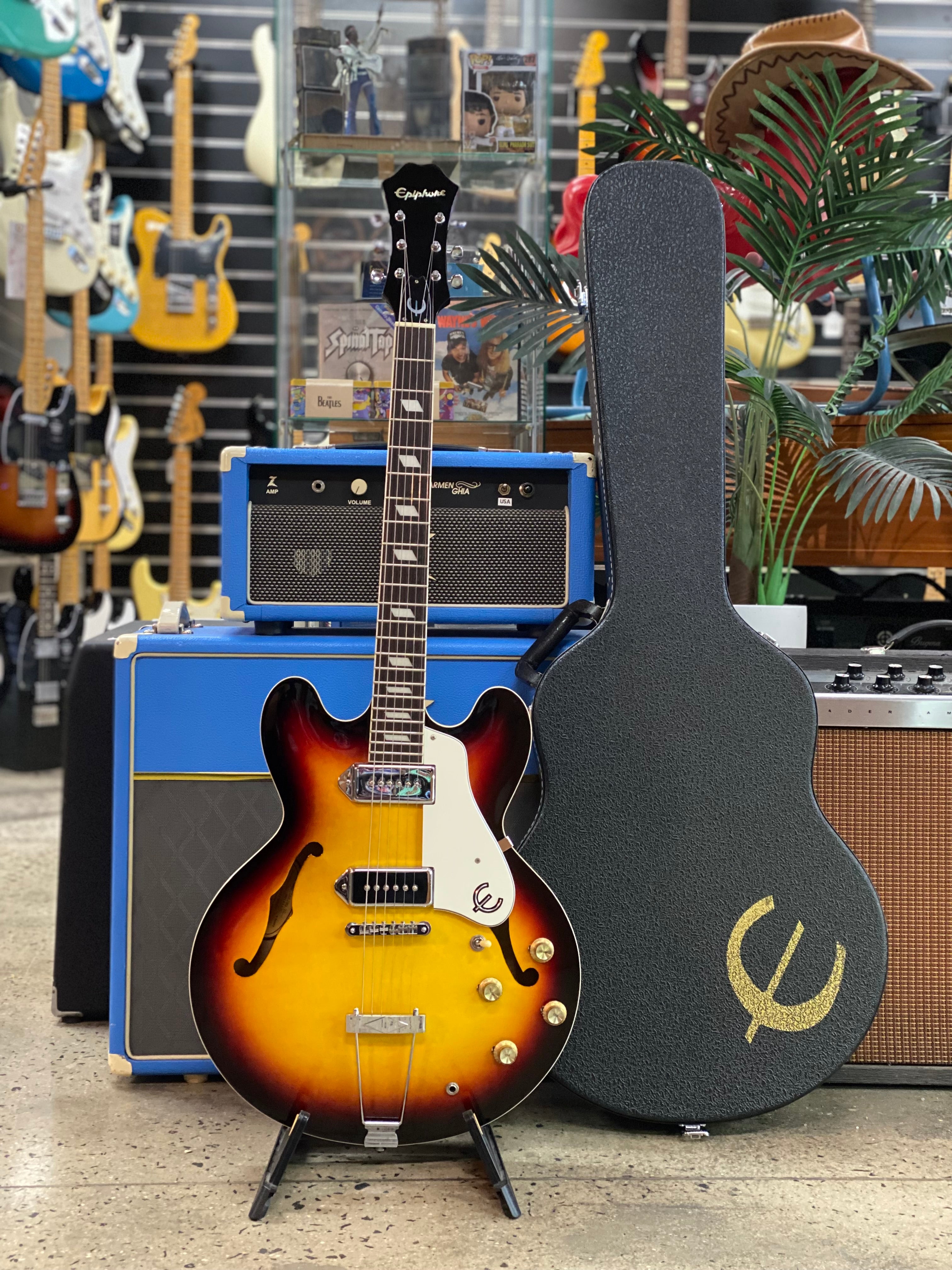 Epiphone 2001 Casino Peerless Factory Built w/case | Sunburst