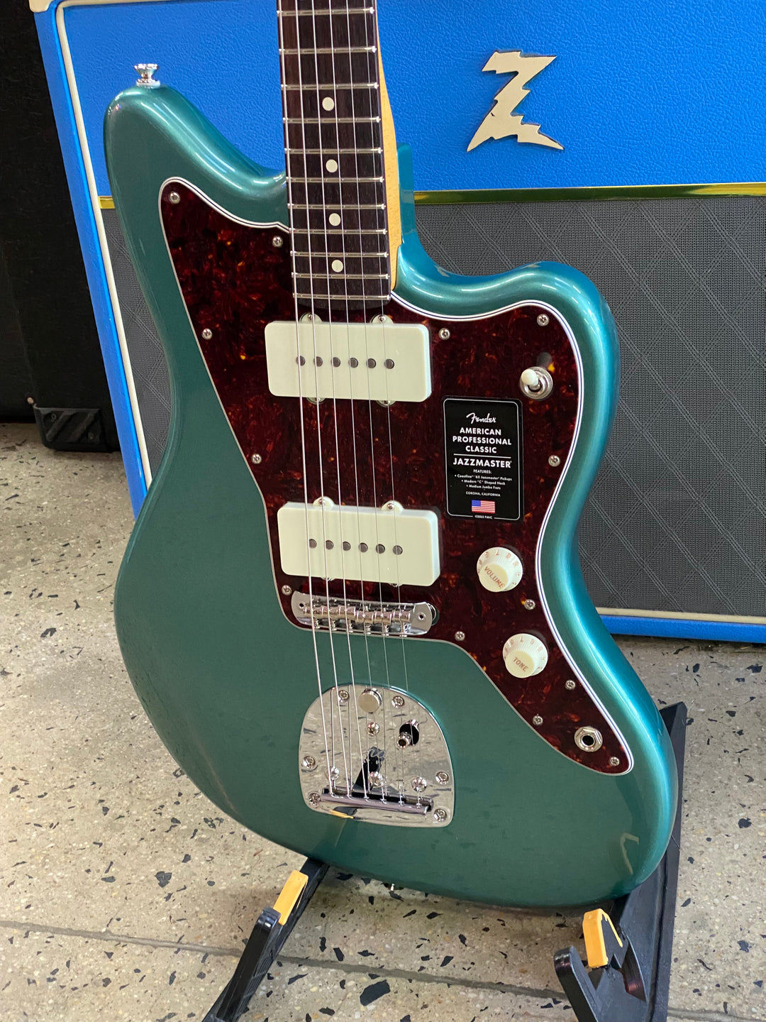 Fender American Pro Classic Jazzmaster RW | Faded Sherwood Green Metallic