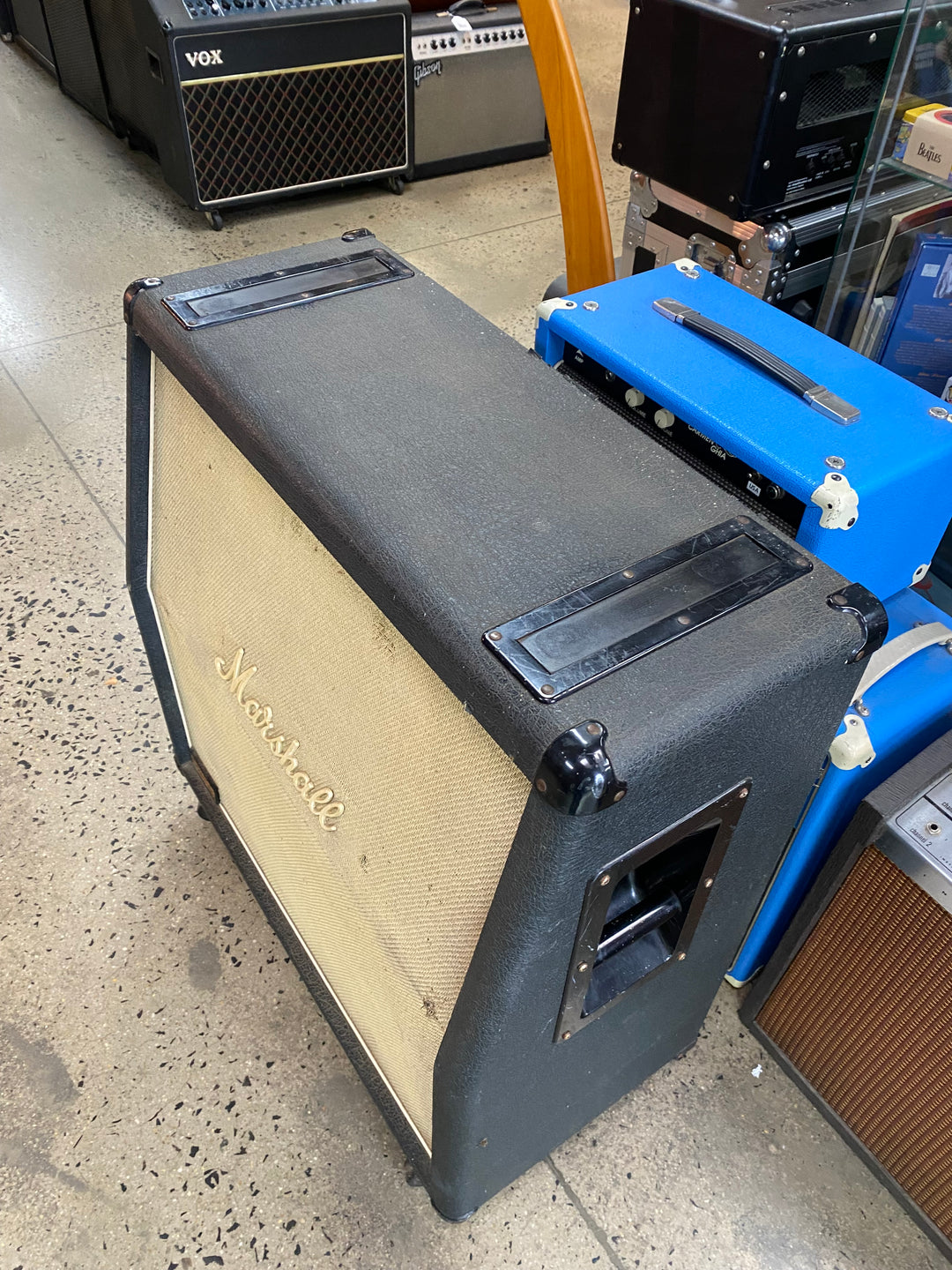 Marshall Mid 80's JCM 800 Lead 1960a Mid 4X12 Speaker Cab G12T-75 16 ohm 300W ***Pre Loved***