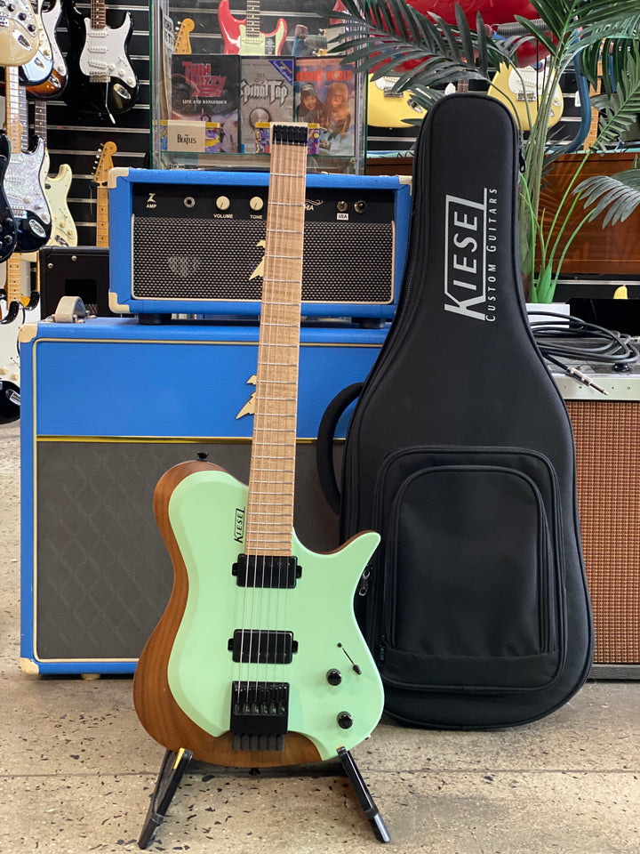 Kiesel Guitars Headless Z2 w/bag | Surf Green ***pre loved***