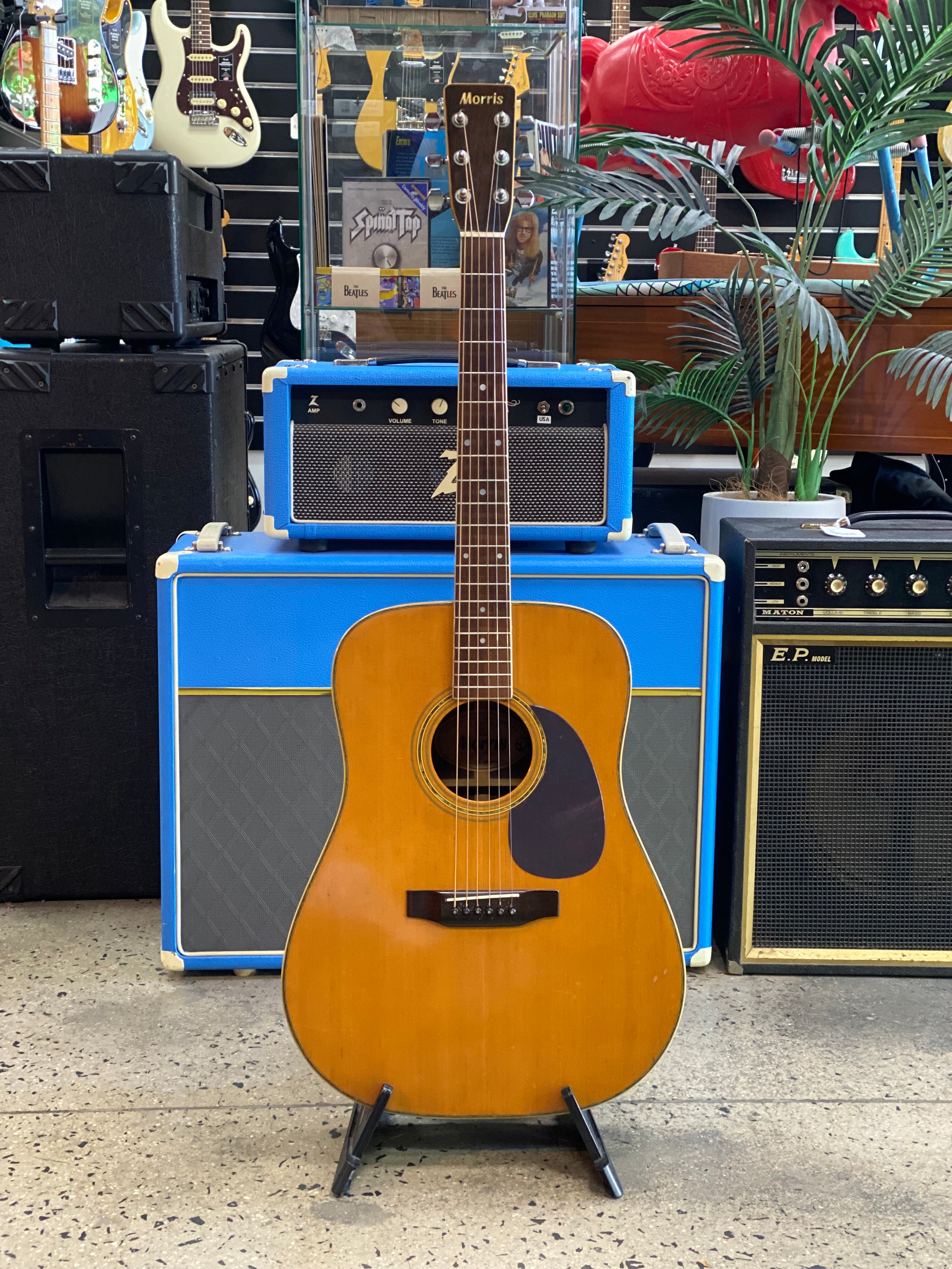 ギター Morris w 30 Morris W-30 Acoustic Guitar w/case ***pre loved*** – A&B Musical