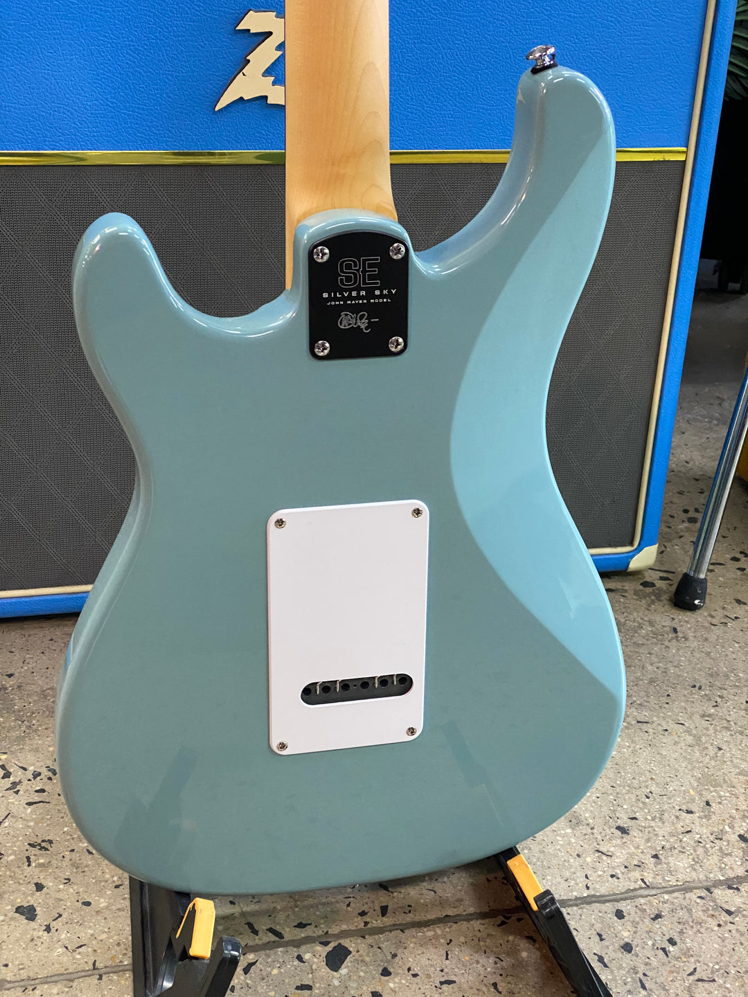 PRS SE 2024 Silver Sky John Mayer w/bag | Stone Blue ***pre loved***