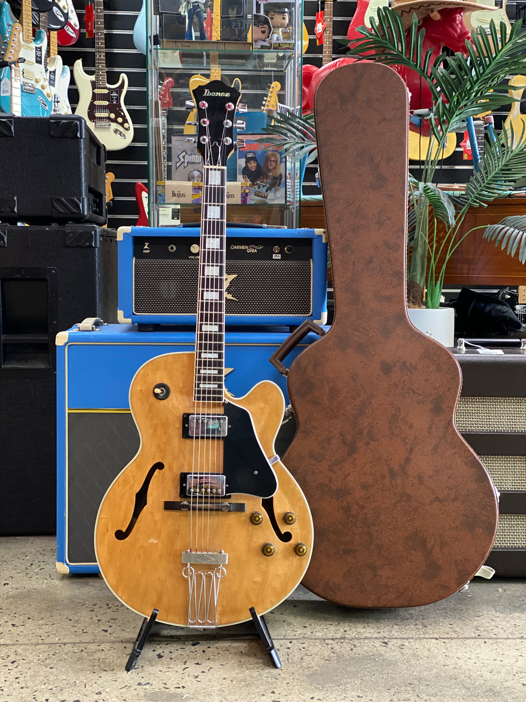 Ibanez 1987 FG100 Hollow Body w/case | Natural ***pre loved***
