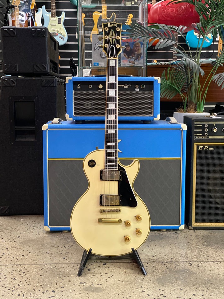 Burny MIJ Randy Rhoads Late 80's LP Custom w/bag | Custom White **pre loved**