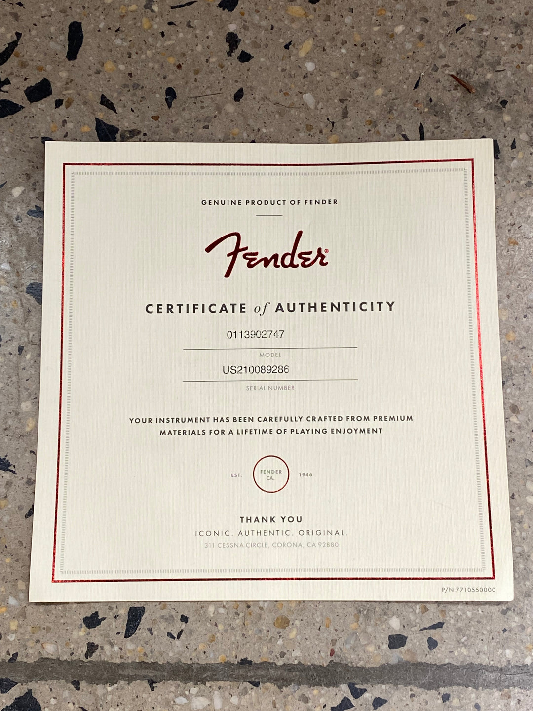 Fender 2021 American Professional II Stratocaster Sienna Sunburst W/case ***Pre Loved***