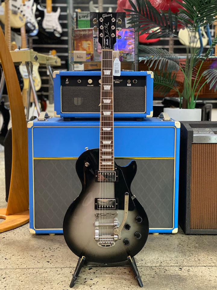 Gibson USA 2018 Studio wbigsby wcase | Silverburst ***pre loved***