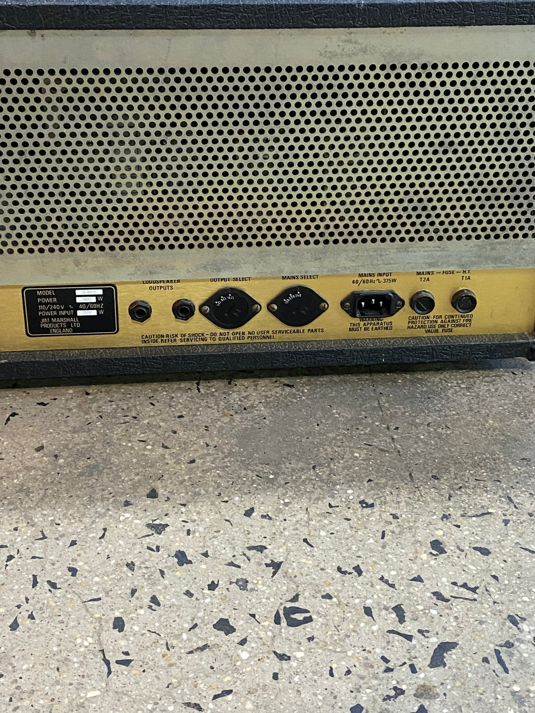 Marshall 1981 JCM800 Model 2203 100W Head ***pre loved***