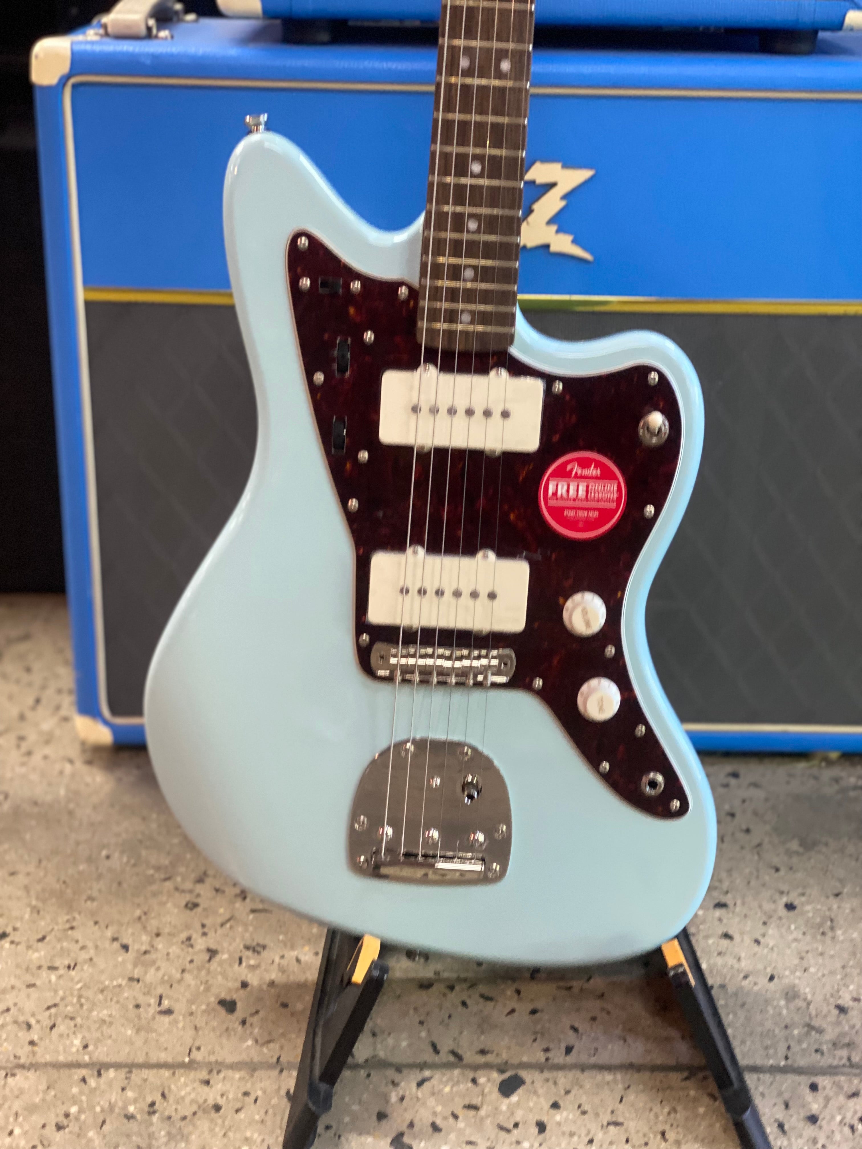 スクワイヤ Classic Vibe '60s ジャズマス Sonic Blue Classic Vibe 60's Jazzmaster - Sonic Blue – Dave's Guitar Shop