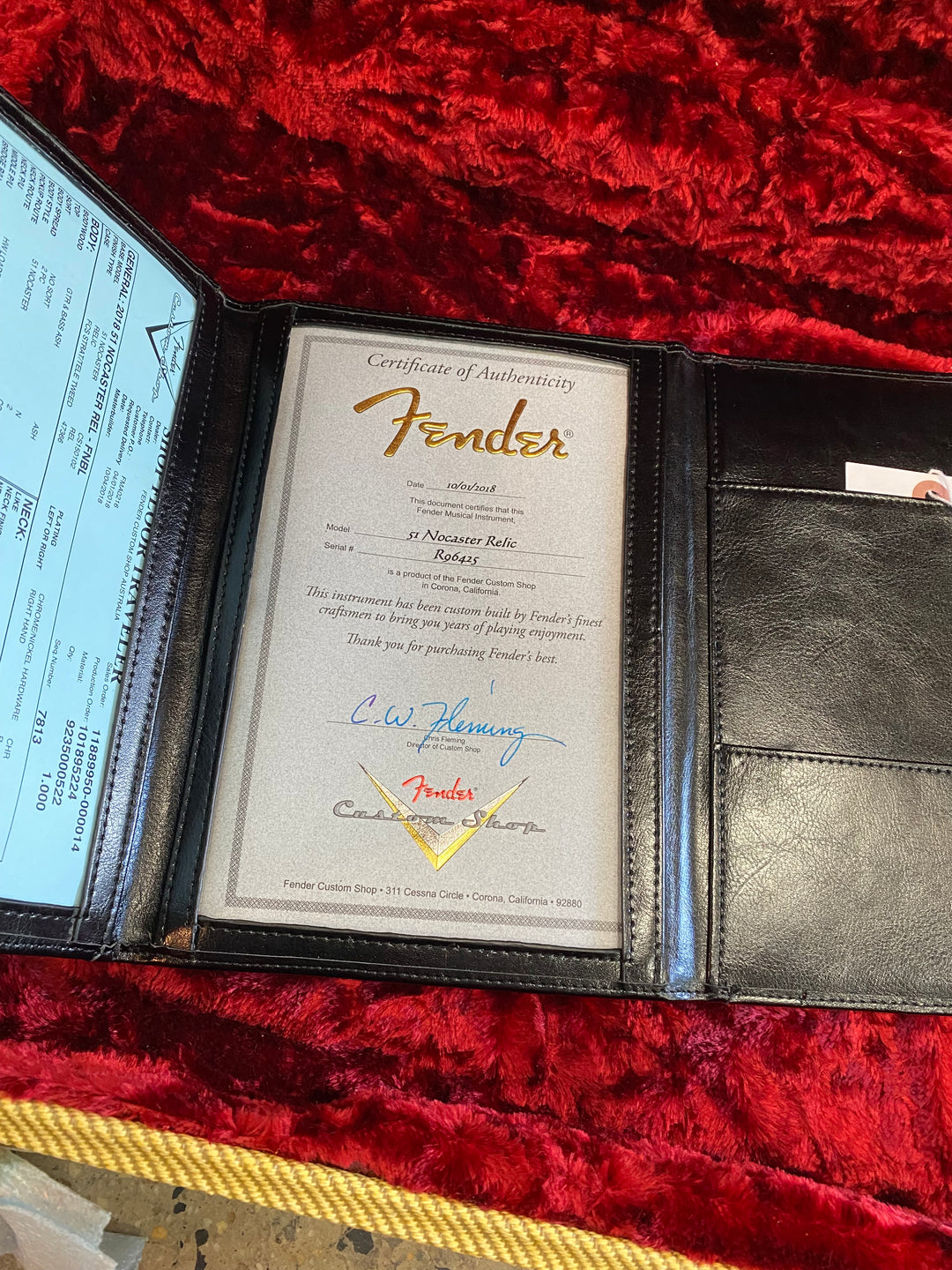 Fender Custom Shop 2018 '51 Nocaster Relic | Blonde ***pre loved***