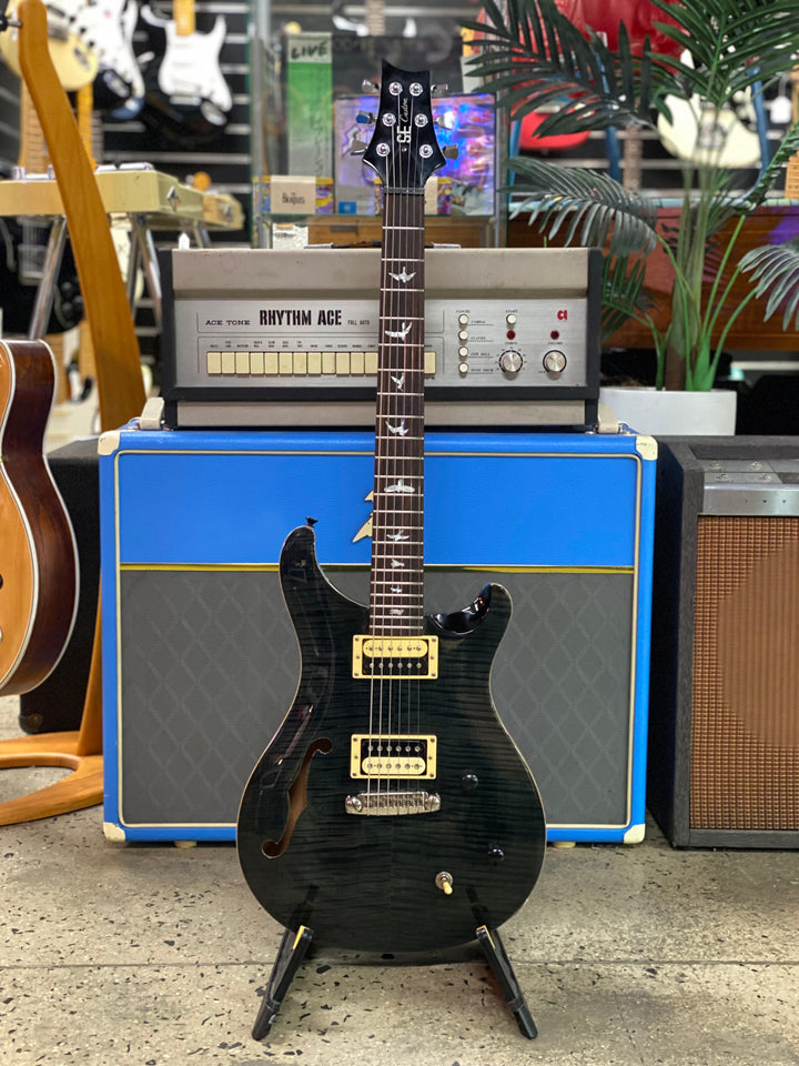 PRS SE 2015 Custom 22 MIK Charcoal Flame w/bag ***pre loved***
