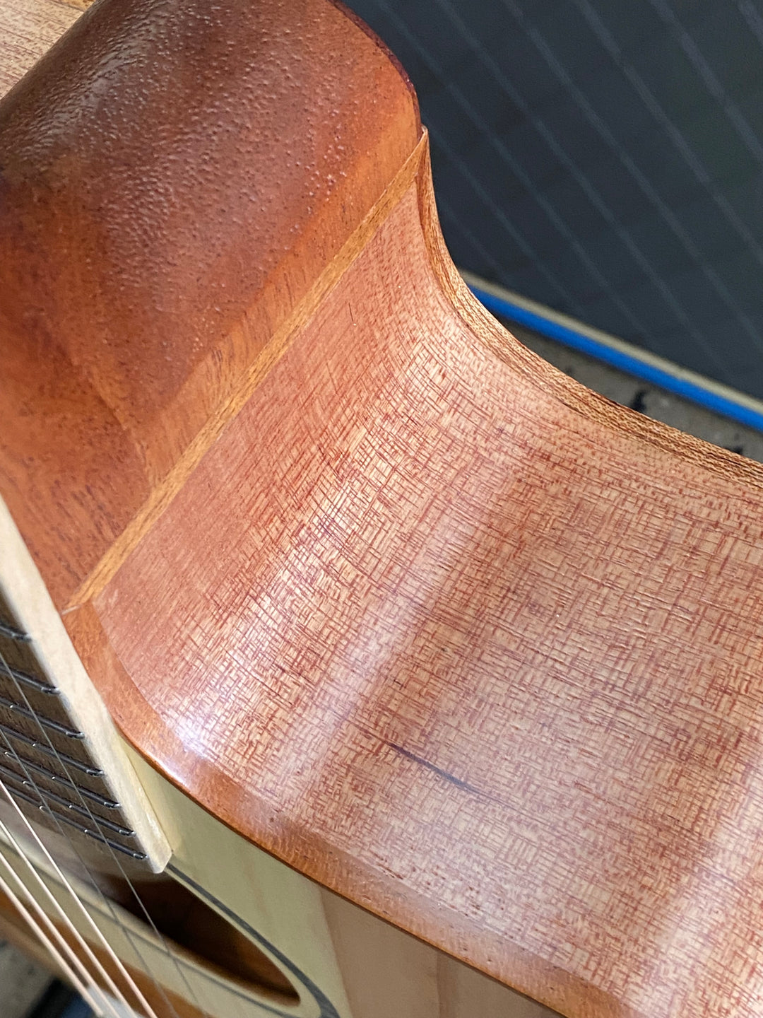 Cole Clark Studio SAN1EC Grand Auditorium Redwood Top Queensland Maple Back and Sides