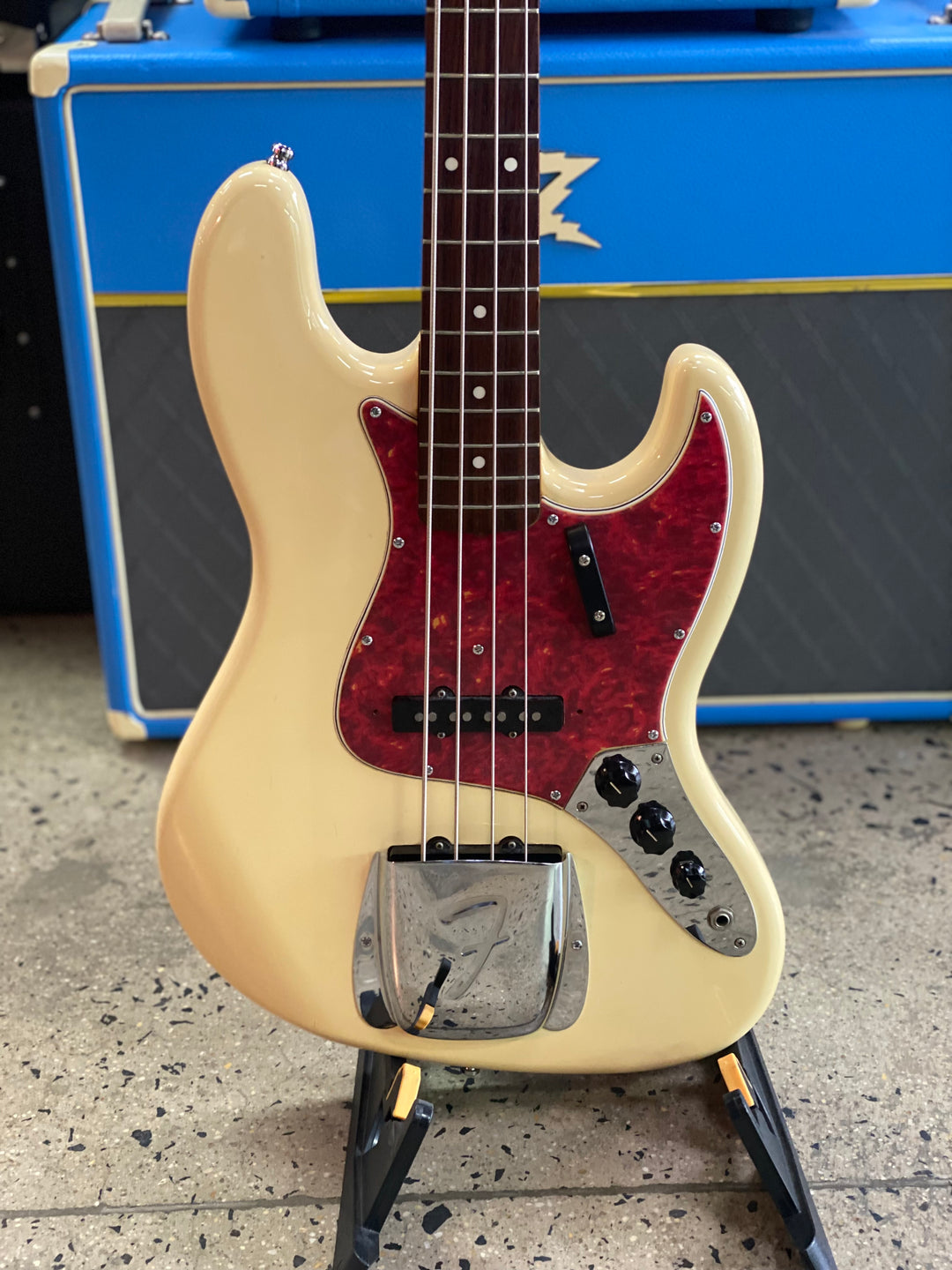 Fender CIJ '99-02 JB-62 Jazz Bass | Vintage White W/bag ***Pre Loved***