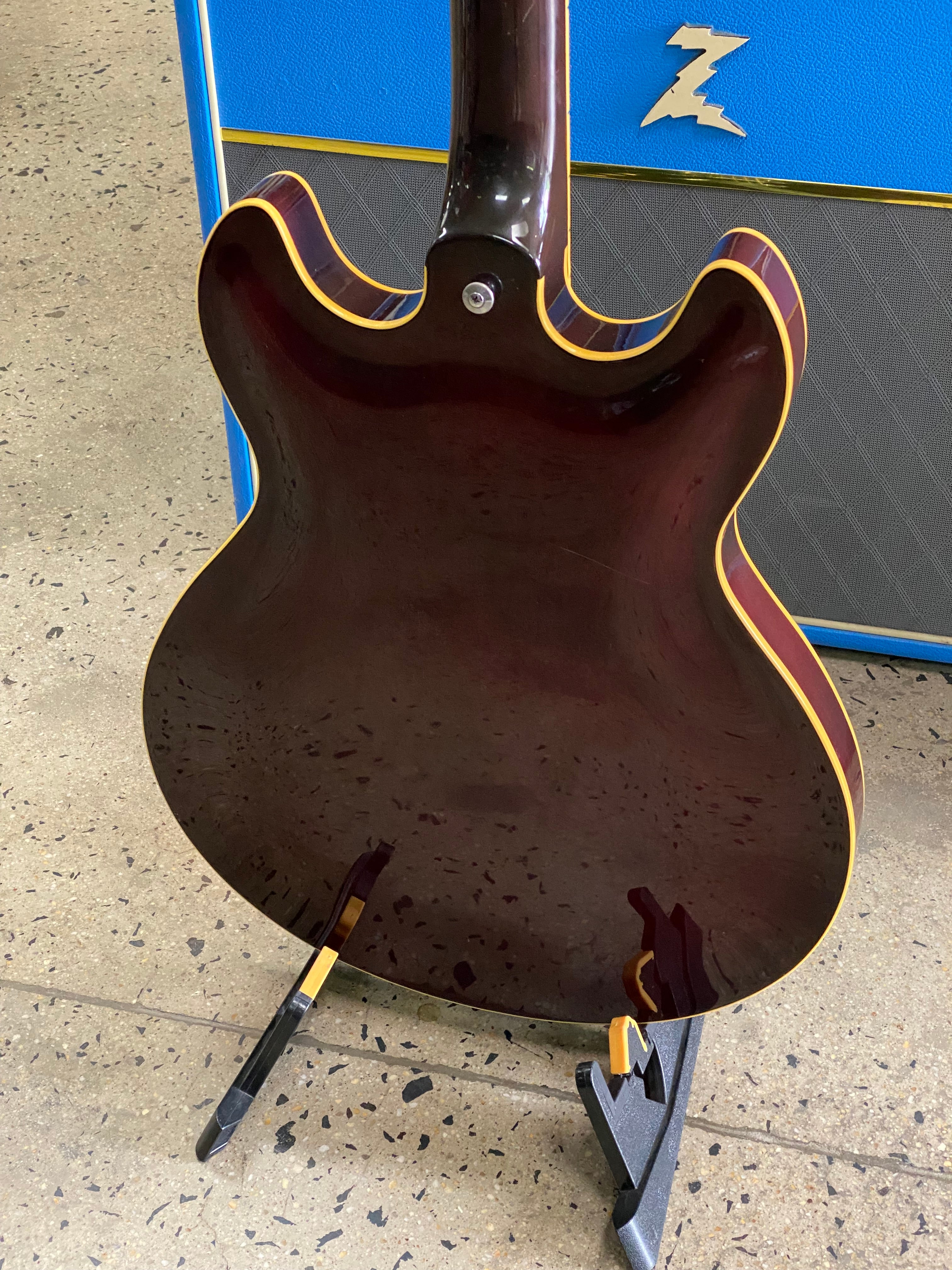YAMAHA SA-1200S Super Axe （1980）　セミアコ 1980 Yamaha SA1200S Super Axe Sunburst | Made in Japan MIJ