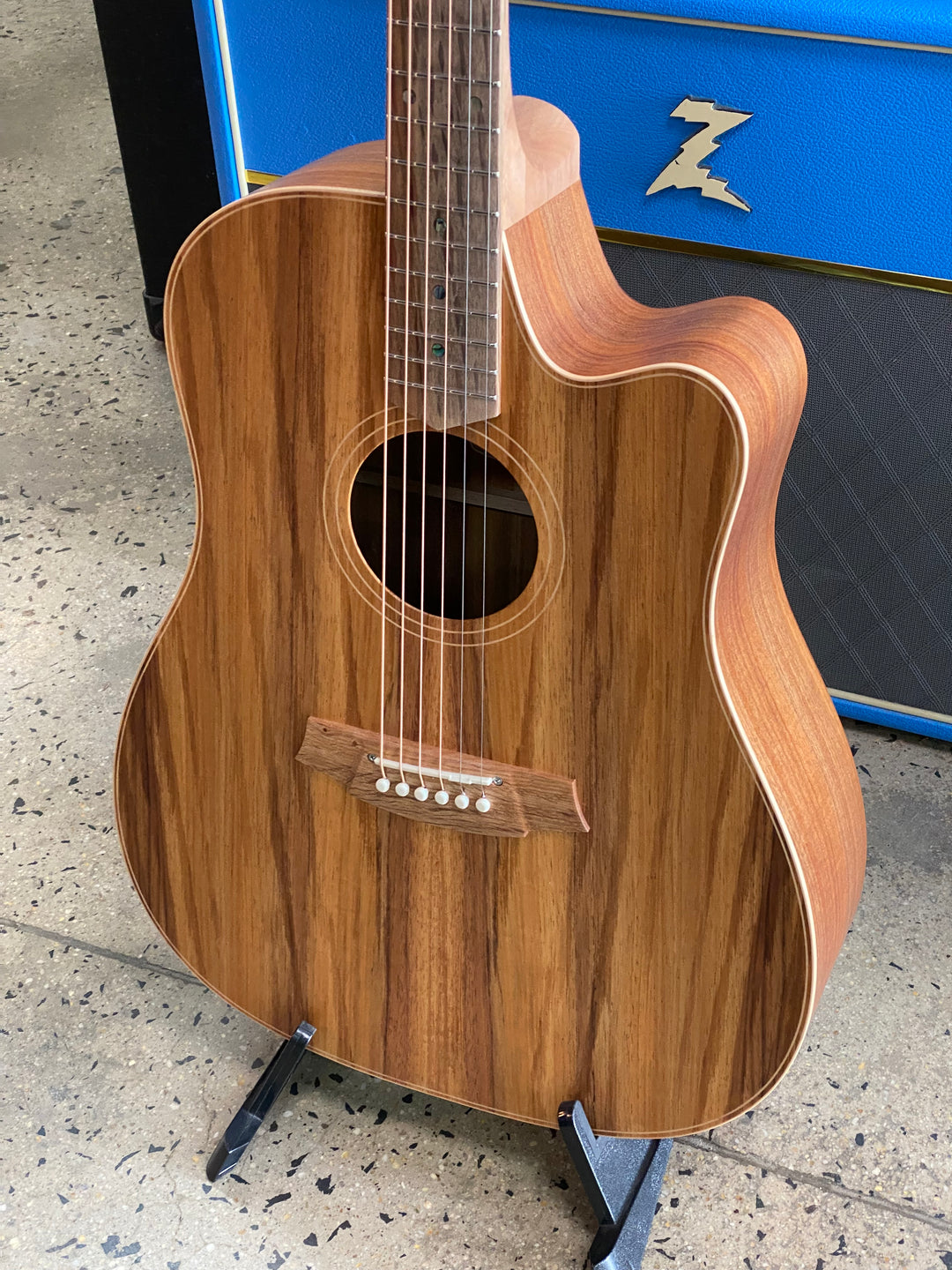 Cole Clark FL2EC All Blackwood Acoustic Guitar