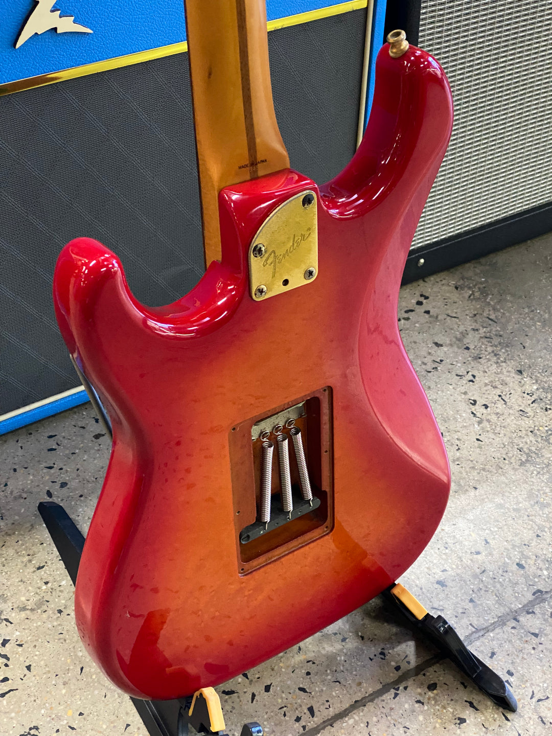 Fender MIJ E Serial STR-75 HSH Red Burst ***Pre Loved***