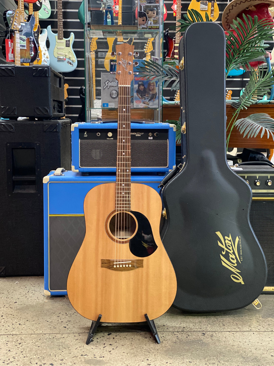 Maton S60 Acoustic Guitar w/case | Natural **pre loved**