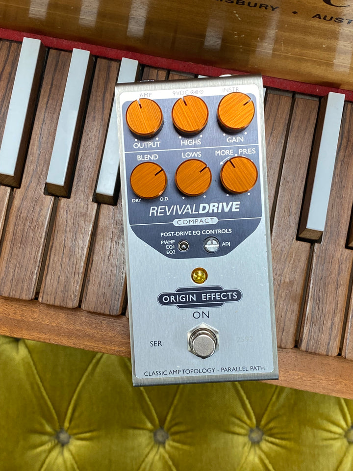 Origin Effects Revival Drive Compact Pedal w/box ***Pre Loved***